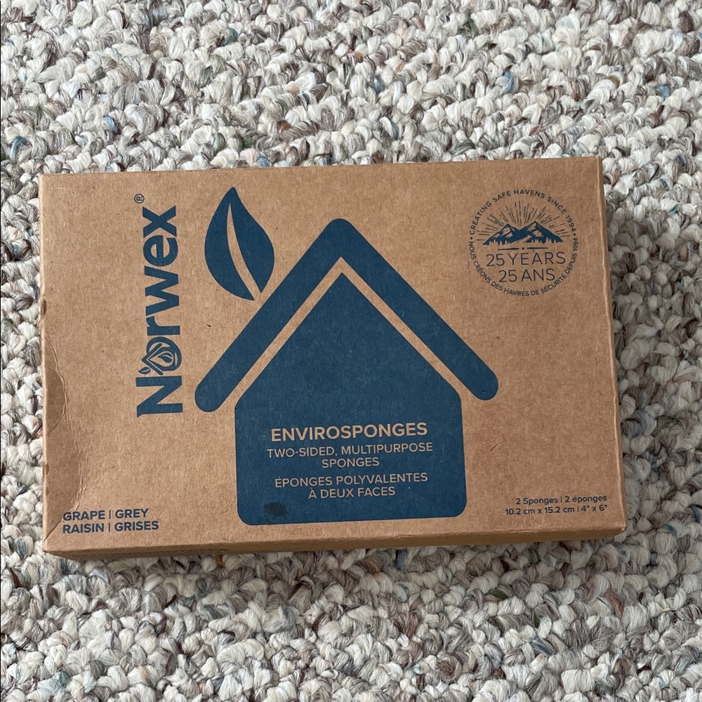 Norwex Grape and Gray EnviroSponges